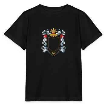 Wappen Symbol - Stanley/Stella Kinder T-Shirt MINI CREATOR  - Schwarz - Vorne - Mikhail (115cm)