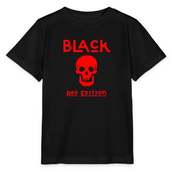 Édition Noir Rouge - T-shirt bio MINI CREATOR Stanley/Stella Enfant - noir - Devant - Mikhail (115cm)