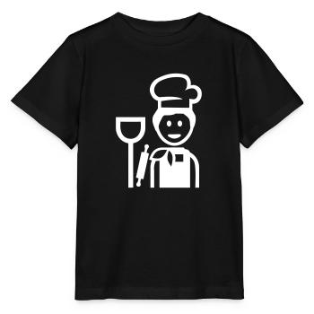 Baker - Stanley/Stella MINI CREATOR Kids’ T-Shirt - black - Front - Mikhail (115cm)