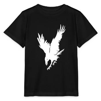Crow Halloween - T-shirt bio MINI CREATOR Stanley/Stella Enfant - noir - Devant - Mikhail (115cm)