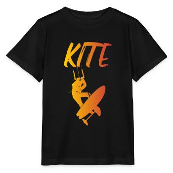 Kite - Stanley/Stella MINI CREATOR Kids’ T-Shirt - black - Front - Mikhail (115cm)