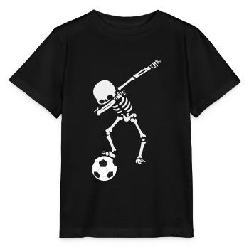 Soccer Team Fußball Torwart Kicken Jungs outfit - Stanley/Stella Kinder T-Shirt MINI CREATOR  - Schwarz - Vorne - Mikhail (115cm)
