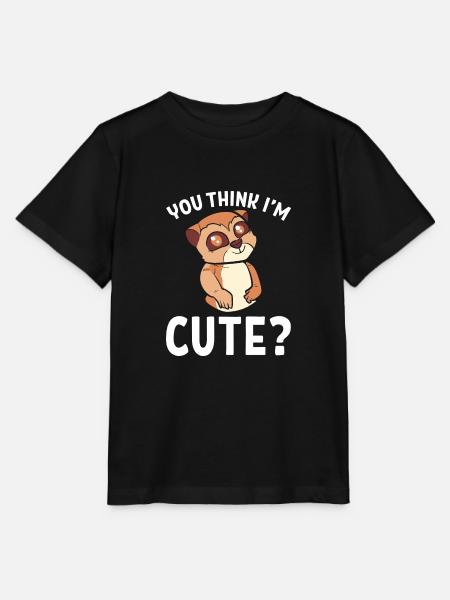 Erdmännchen - Stanley/Stella Kinder T-Shirt MINI CREATOR  - Schwarz