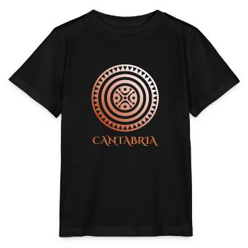 ESTELA CANTABRA BRONZE M2 - Stanley/Stella MINI CREATOR Kids’ T-Shirt - black - Front - Mikhail (115cm)