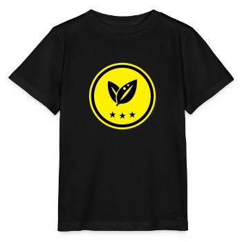 Leaf Ecology - Stanley/Stella MINI CREATOR Kids’ T-Shirt - black - Front - Mikhail (115cm)