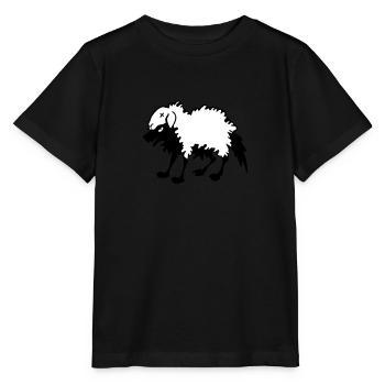 Wolf im Schafspelz - Stanley/Stella Kinder T-Shirt MINI CREATOR  - Schwarz - Vorne - Mikhail (115cm)