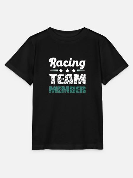Racing Team - Stanley/Stella Kinder T-Shirt MINI CREATOR - Schwarz