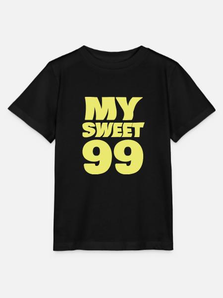 Sweet 99 - Stanley/Stella Kinder T-Shirt MINI CREATOR - Schwarz