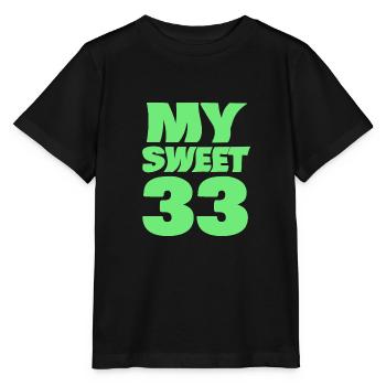 Sweet 33 - Stanley/Stella MINI CREATOR Kids’ T-Shirt - black - Front - Mikhail (115cm)