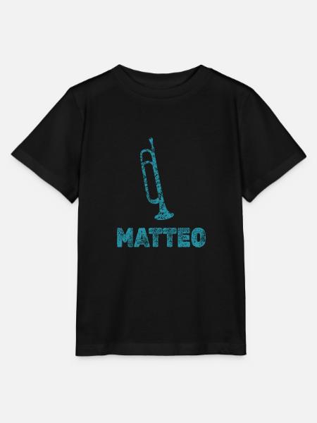 Blasmusik Matteo - Stanley/Stella Kinder T-Shirt MINI CREATOR - Schwarz