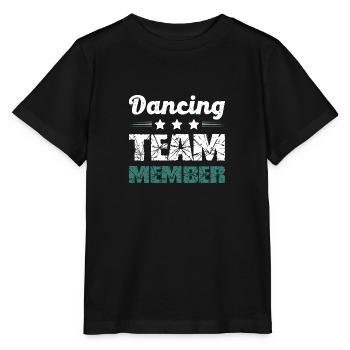 Dancing Team - Stanley/Stella Kinder T-Shirt MINI CREATOR  - Schwarz - Vorne - Mikhail (115cm)