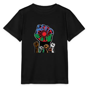 ROMA REVOLUTION - Stanley/Stella Kinder T-Shirt MINI CREATOR  - Schwarz - Vorne - Mikhail (115cm)