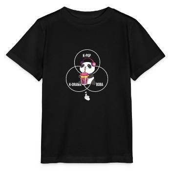 Similarity Commonality Overlap KDrama Bo - Stanley/Stella MINI CREATOR Kids’ T-Shirt - black - Front - Mikhail (115cm)