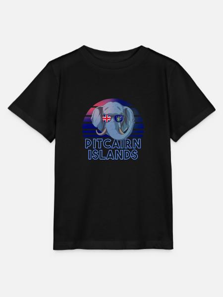 Pitcairninseln - Stanley/Stella Kinder T-Shirt MINI CREATOR - Schwarz