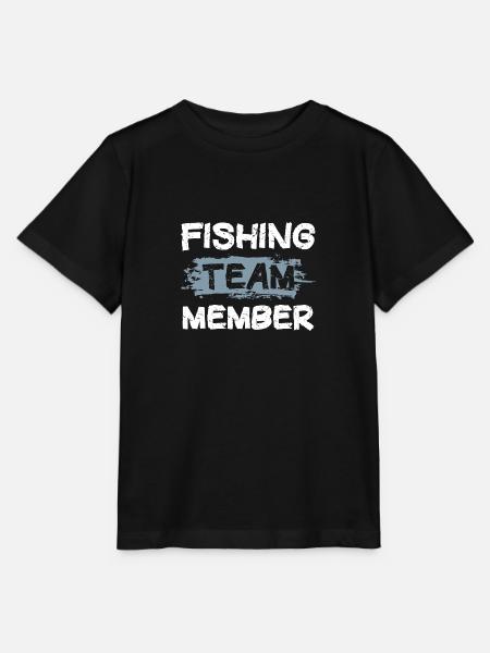 Fishing Team - Stanley/Stella Kinder T-Shirt MINI CREATOR - Schwarz