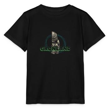 Grönland Tupilaq Thulemand Inuit Religion - Stanley/Stella Kinder T-Shirt MINI CREATOR  - Schwarz - Vorne - Mikhail (115cm)