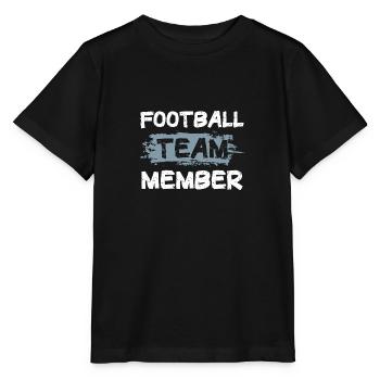 Football Team - Stanley/Stella MINI CREATOR Kids’ T-Shirt - black - Front - Mikhail (115cm)