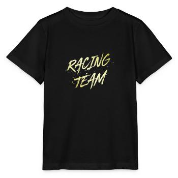 Racing Team - Stanley/Stella Kinder T-Shirt MINI CREATOR  - Schwarz - Vorne - Mikhail (115cm)