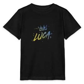 Luca - T-shirt bio MINI CREATOR Stanley/Stella Enfant - noir - Devant - Mikhail (115cm)