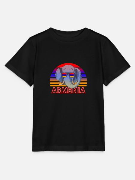 Armenien - Stanley/Stella Kinder T-Shirt MINI CREATOR - Schwarz