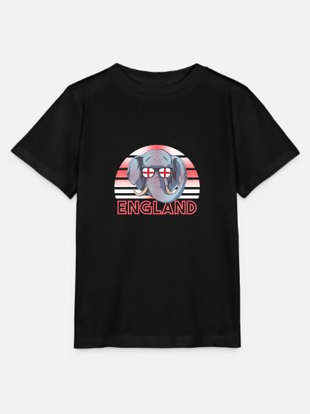 England - Stanley/Stella Kinder T-Shirt MINI CREATOR  - Schwarz