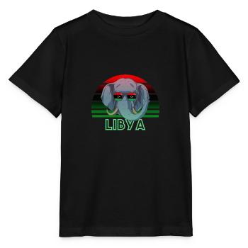 Libye - T-shirt bio MINI CREATOR Stanley/Stella Enfant - noir - Devant - Mikhail (115cm)