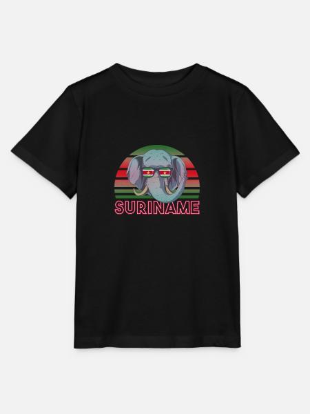 Suriname - Stanley/Stella Kinder T-Shirt MINI CREATOR - Schwarz