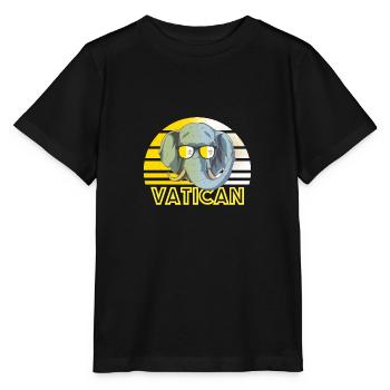 Vatican - T-shirt bio MINI CREATOR Stanley/Stella Enfant - noir - Devant - Mikhail (115cm)