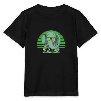Zaïre - T-shirt bio MINI CREATOR Stanley/Stella Enfant - noir - Devant - Mikhail (115cm)