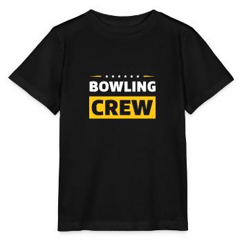 Équipe de bowling - T-shirt bio MINI CREATOR Stanley/Stella Enfant - noir - Devant - Mikhail (115cm)