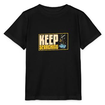 Télescope Astronomie Astronomy Hobby - T-shirt bio MINI CREATOR Stanley/Stella Enfant - noir - Devant - Mikhail (115cm)
