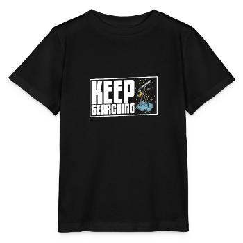 Télescope Astronomie Astronomy Hobby - T-shirt bio MINI CREATOR Stanley/Stella Enfant - noir - Devant - Mikhail (115cm)