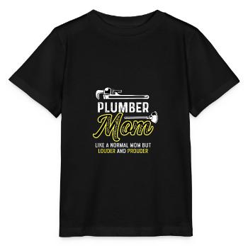 Louder and study. Dedicated Mother Gift - Stanley/Stella MINI CREATOR Kids’ T-Shirt - black - Front - Mikhail (115cm)