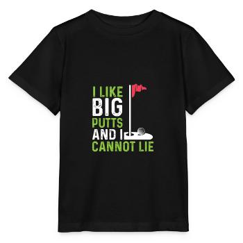 Wie große Putts Hobbyist Gift - Stanley/Stella Kinder T-Shirt MINI CREATOR  - Schwarz - Vorne - Mikhail (115cm)