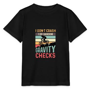 Tests de gravité Moto Poison - T-shirt bio MINI CREATOR Stanley/Stella Enfant - noir - Devant - Mikhail (115cm)