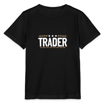 Trader Beruf - Stanley/Stella Kinder T-Shirt MINI CREATOR  - Schwarz - Vorne - Mikhail (115cm)