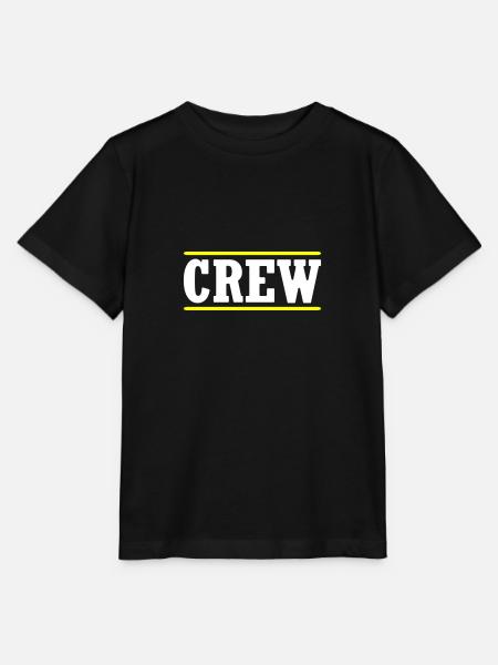 Crew Stempel - Stanley/Stella Kinder T-Shirt MINI CREATOR - Schwarz