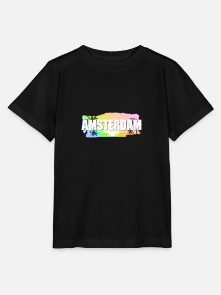 Amsterdam - Stanley/Stella Kinder T-Shirt MINI CREATOR  - Schwarz