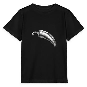 Chili - Stanley/Stella Kinder T-Shirt MINI CREATOR  - Schwarz - Vorne - Mikhail (115cm)