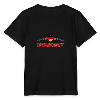 Allemagne - T-shirt bio MINI CREATOR Stanley/Stella Enfant - noir - Devant - Mikhail (115cm)