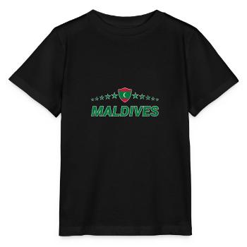 Malediven - Stanley/Stella Kinder T-Shirt MINI CREATOR  - Schwarz - Vorne - Mikhail (115cm)