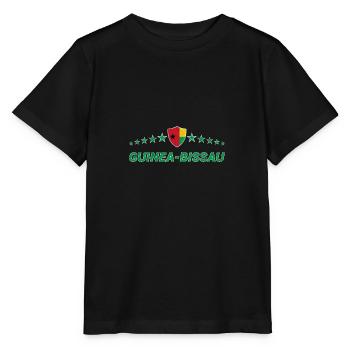 Guinée-Bissau - T-shirt bio MINI CREATOR Stanley/Stella Enfant - noir - Devant - Mikhail (115cm)