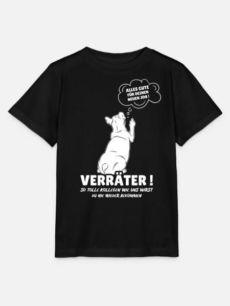 Alles gute für deinen neuen Job Verräter Abschied - Stanley/Stella Kinder T-Shirt MINI CREATOR  - Schwarz