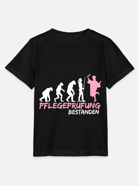 Pflegerin Ausbildung Pflegeprüfung bestanden - Stanley/Stella Kinder T-Shirt MINI CREATOR - Schwarz
