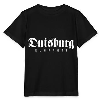 Duisburg Stadt Industrie Kohle Ruhrpott - Stanley/Stella Kinder T-Shirt MINI CREATOR  - Schwarz - Vorne - Mikhail (115cm)