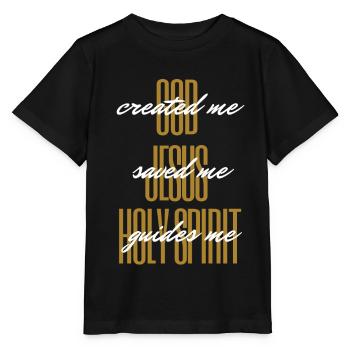 HOLY Trinity 2 - Stanley/Stella MINI CREATOR Kids’ T-Shirt - black - Front - Mikhail (115cm)