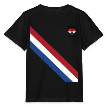 Grande victoire néerlandaise - T-shirt bio MINI CREATOR Stanley/Stella Enfant - noir - Devant - Mikhail (115cm)