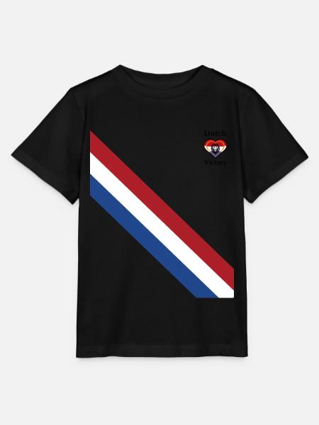 Grande victoire néerlandaise - T-shirt bio MINI CREATOR Stanley/Stella Enfant - noir