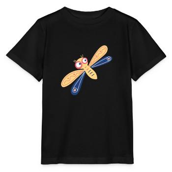Demoiselle délicate - T-shirt bio MINI CREATOR Stanley/Stella Enfant - noir - Devant - Mikhail (115cm)