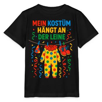 Mon costume est dans la laisse Pas de costume - T-shirt bio MINI CREATOR Stanley/Stella Enfant - noir - Devant - Mikhail (115cm)